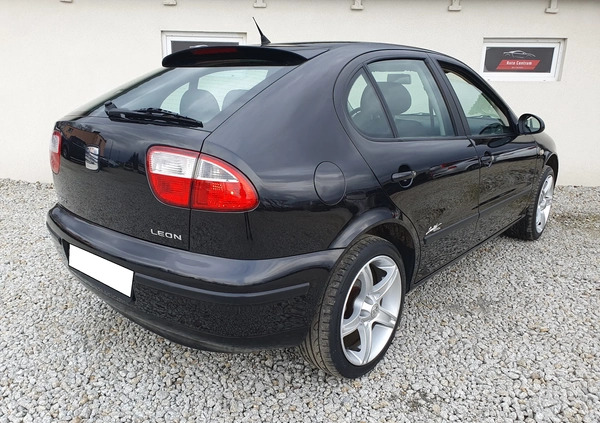 Seat Leon cena 13700 przebieg: 160000, rok produkcji 2004 z Kamienna Góra małe 211